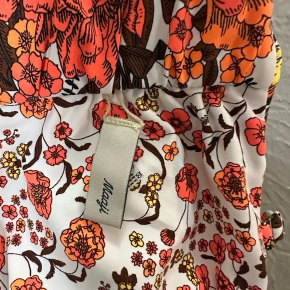 Floral Cutout Maaji Large Reversible Bikini Top Only - Picture 6 of 10